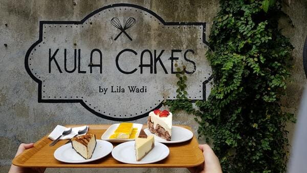 Kek mango cheesecake di Kula Cakes