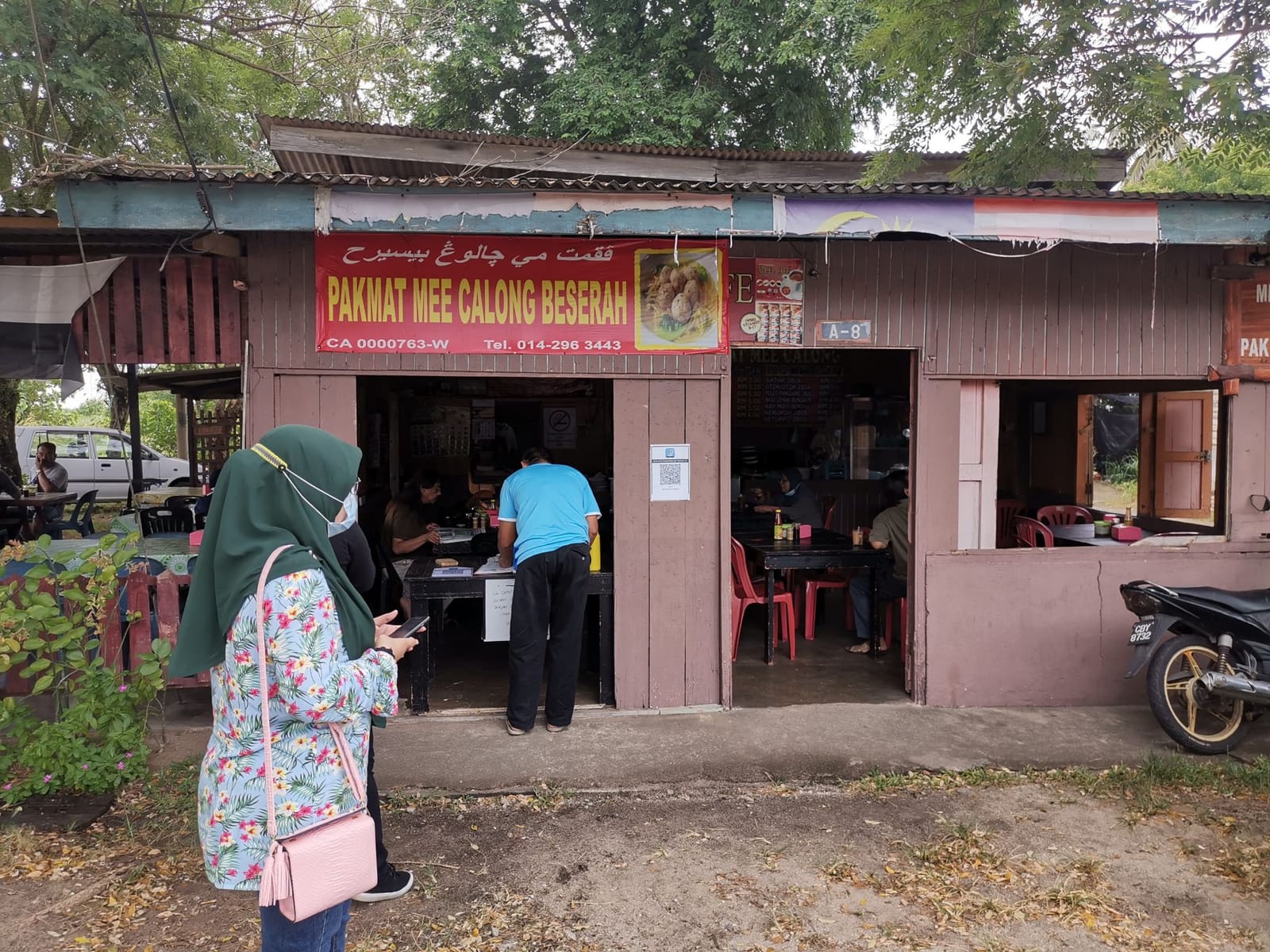 Mee calong di Pak Mat Mee Calong