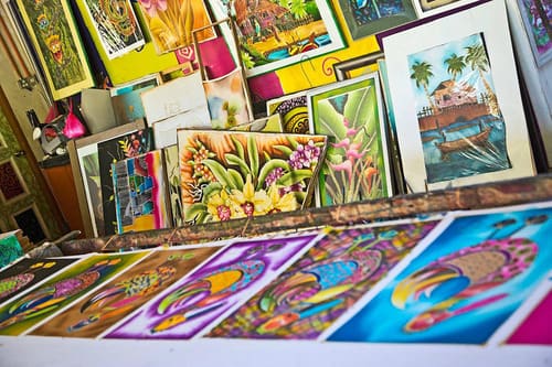 Kraf batik di Natural Art Batik